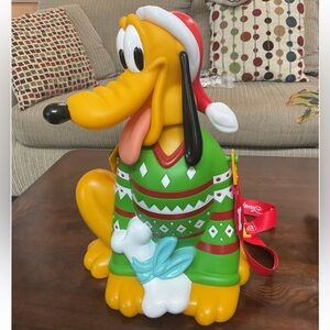 Disney Parks | Holiday Popcorn Pluto Bucket Christmas
